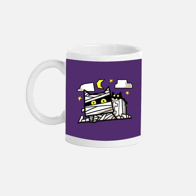 Cat Mummy-None-Mug-Drinkware-bloomgrace28