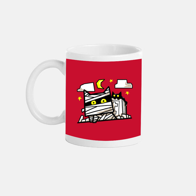 Cat Mummy-None-Mug-Drinkware-bloomgrace28
