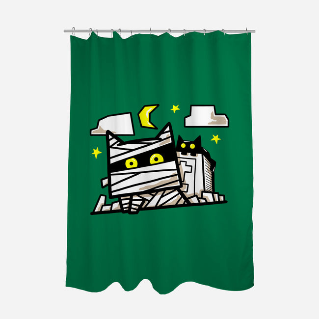 Cat Mummy-None-Polyester-Shower Curtain-bloomgrace28