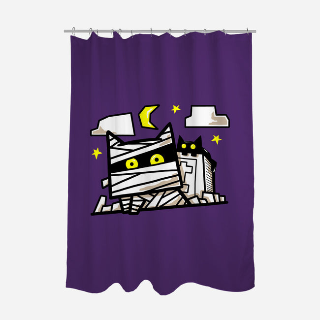 Cat Mummy-None-Polyester-Shower Curtain-bloomgrace28
