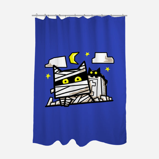 Cat Mummy-None-Polyester-Shower Curtain-bloomgrace28