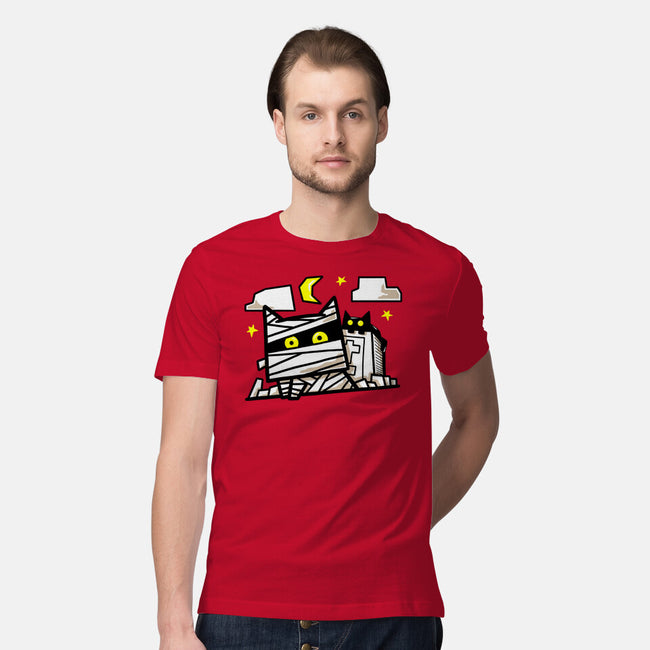 Cat Mummy-Mens-Premium-Tee-bloomgrace28