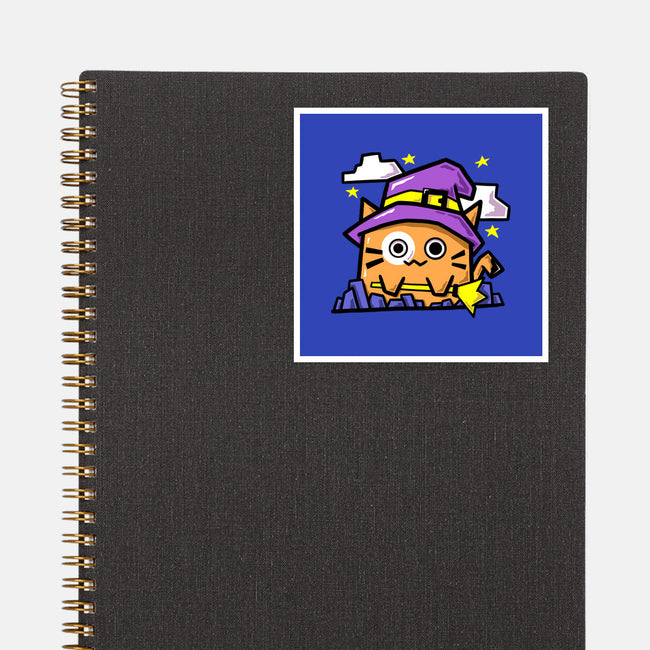 Witch Kitty-None-Glossy-Sticker-bloomgrace28