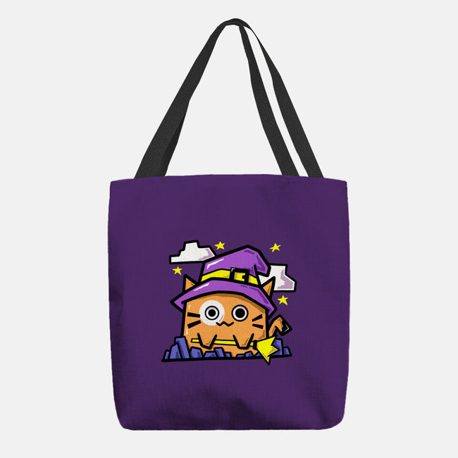 Witch Kitty-None-Basic Tote-Bag-bloomgrace28