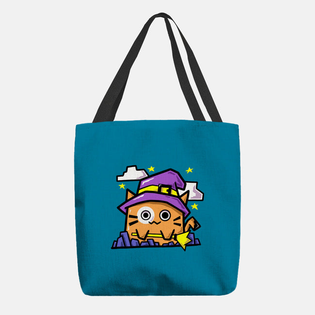 Witch Kitty-None-Basic Tote-Bag-bloomgrace28