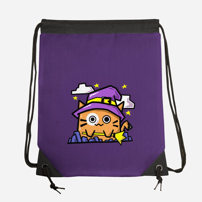 Witch Kitty-None-Drawstring-Bag-bloomgrace28