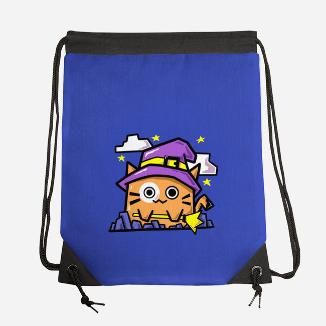 Witch Kitty-None-Drawstring-Bag-bloomgrace28