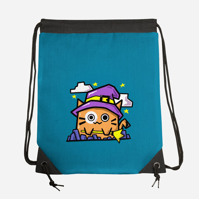 Witch Kitty-None-Drawstring-Bag-bloomgrace28