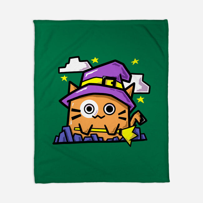 Witch Kitty-None-Fleece-Blanket-bloomgrace28