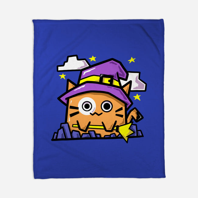 Witch Kitty-None-Fleece-Blanket-bloomgrace28