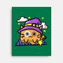 Witch Kitty-None-Stretched-Canvas-bloomgrace28