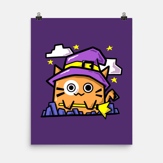 Witch Kitty-None-Matte-Poster-bloomgrace28