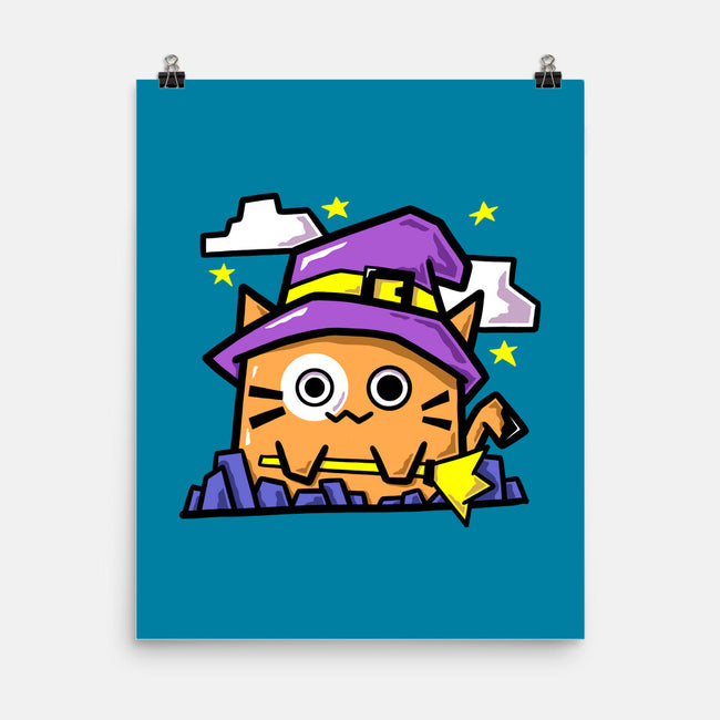 Witch Kitty-None-Matte-Poster-bloomgrace28