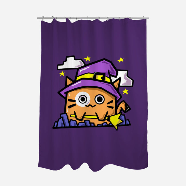 Witch Kitty-None-Polyester-Shower Curtain-bloomgrace28