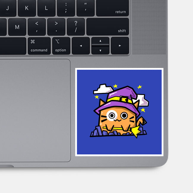 Witch Kitty-None-Glossy-Sticker-bloomgrace28