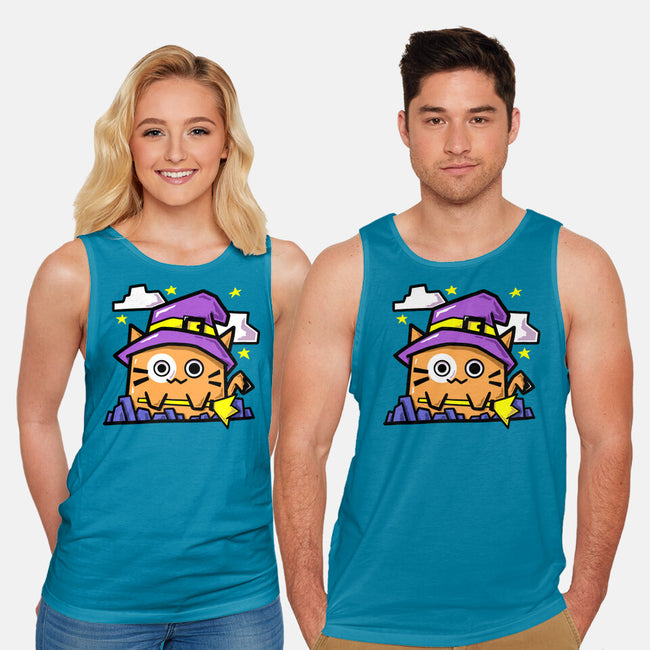 Witch Kitty-Unisex-Basic-Tank-bloomgrace28