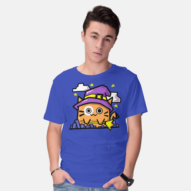 Witch Kitty-Mens-Basic-Tee-bloomgrace28