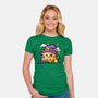 Witch Kitty-Womens-Fitted-Tee-bloomgrace28