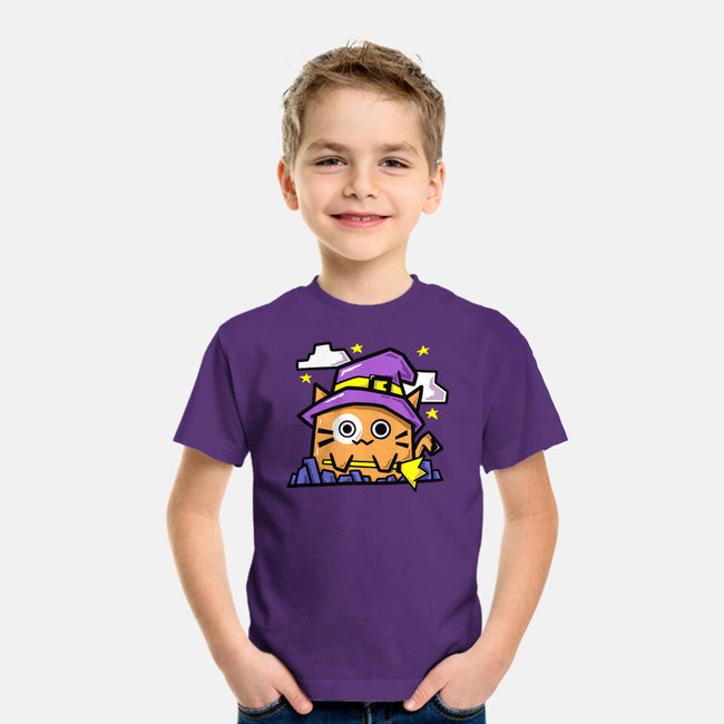 Witch Kitty-Youth-Basic-Tee-bloomgrace28