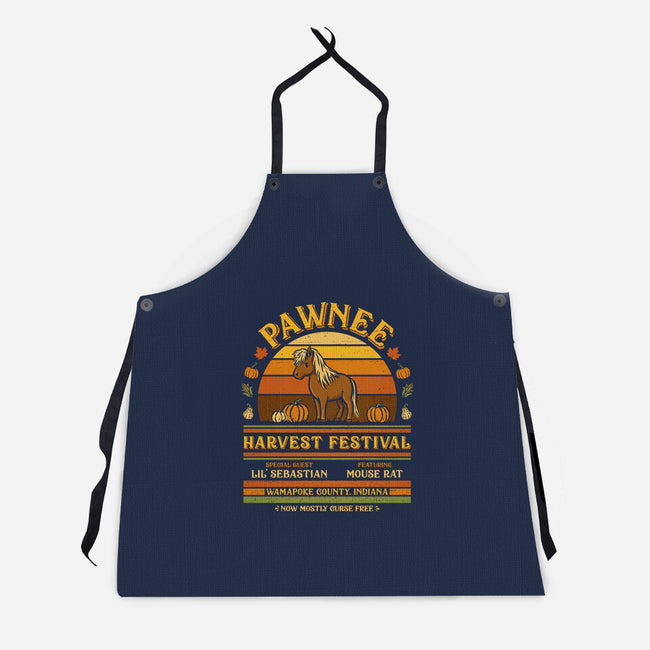 Mostly Curse Free-Unisex-Kitchen-Apron-kg07