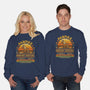Mostly Curse Free-Unisex-Crew Neck-Sweatshirt-kg07