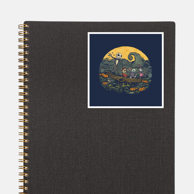 A Most Horrible Stroll-None-Glossy-Sticker-kg07