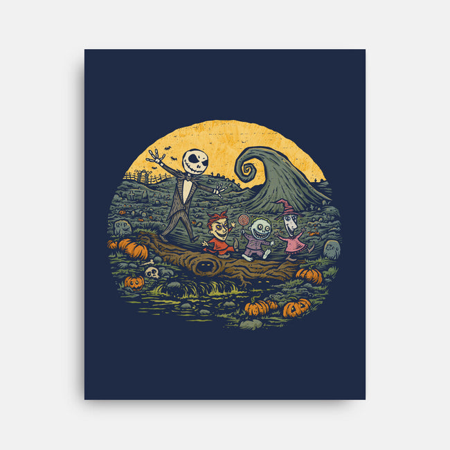 A Most Horrible Stroll-None-Stretched-Canvas-kg07