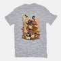 Boo Bubble Witch-Unisex-Basic-Tee-fanfabio