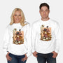 Boo Bubble Witch-Unisex-Crew Neck-Sweatshirt-fanfabio