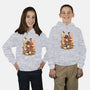 Boo Bubble Witch-Youth-Pullover-Sweatshirt-fanfabio
