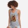 Boo Bubble Witch-Womens-Racerback-Tank-fanfabio