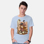 Boo Bubble Witch-Mens-Basic-Tee-fanfabio