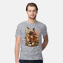 Boo Bubble Witch-Mens-Premium-Tee-fanfabio