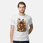 Boo Bubble Witch-Mens-Premium-Tee-fanfabio