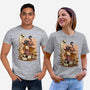 Boo Bubble Witch-Unisex-Basic-Tee-fanfabio