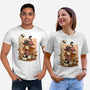 Boo Bubble Witch-Unisex-Basic-Tee-fanfabio