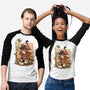 Boo Bubble Witch-Unisex-Baseball-Tee-fanfabio