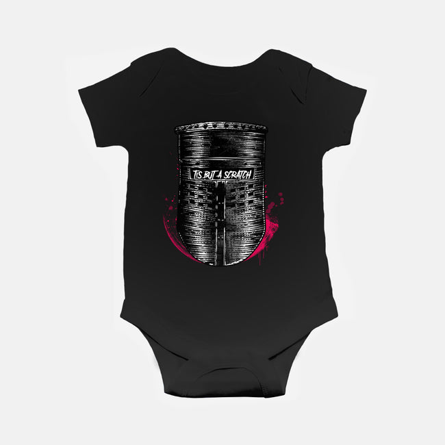 But A Scratch Helmet-Baby-Basic-Onesie-rocketman_art