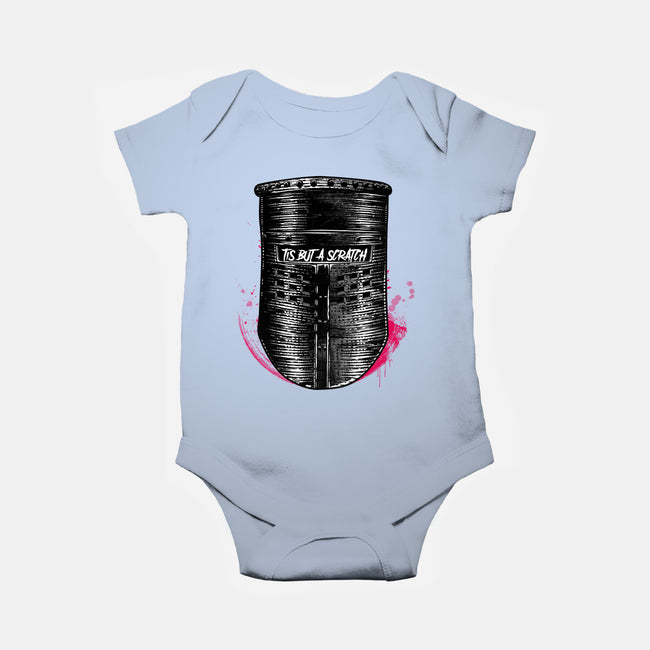 But A Scratch Helmet-Baby-Basic-Onesie-rocketman_art