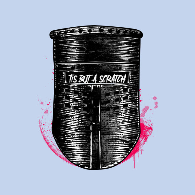 But A Scratch Helmet-None-Polyester-Shower Curtain-rocketman_art