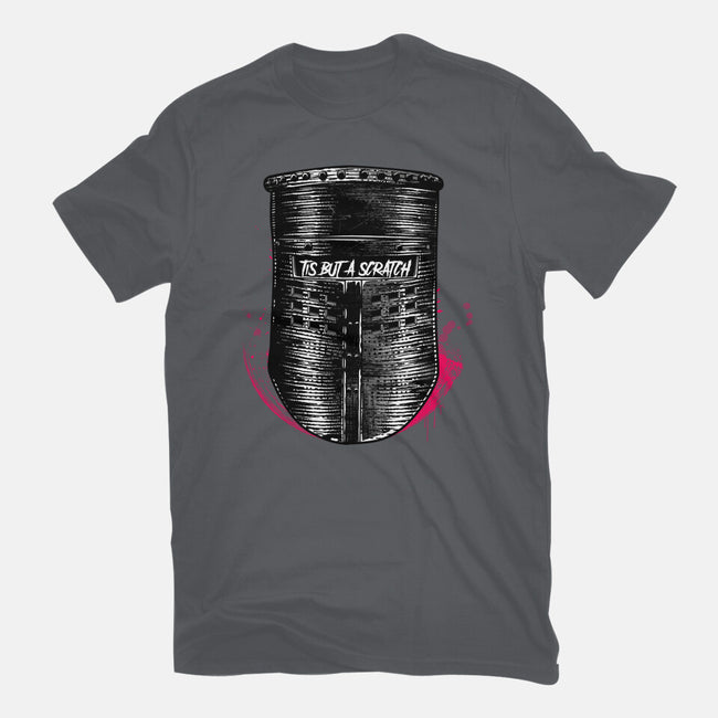But A Scratch Helmet-Mens-Heavyweight-Tee-rocketman_art