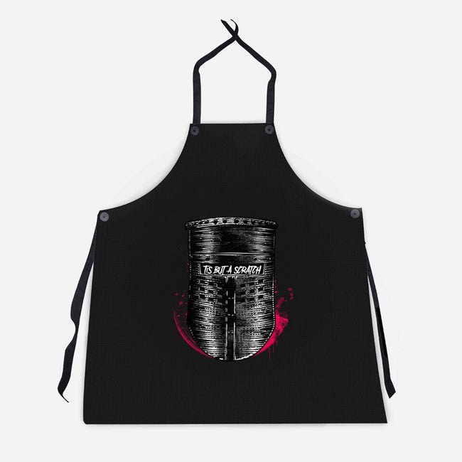 But A Scratch Helmet-Unisex-Kitchen-Apron-rocketman_art
