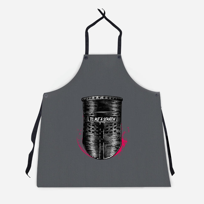 But A Scratch Helmet-Unisex-Kitchen-Apron-rocketman_art