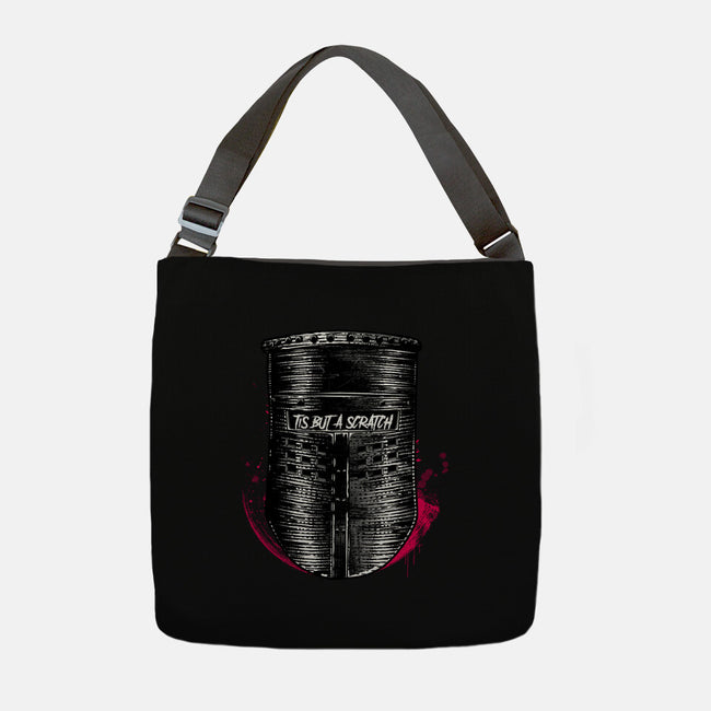But A Scratch Helmet-None-Adjustable Tote-Bag-rocketman_art