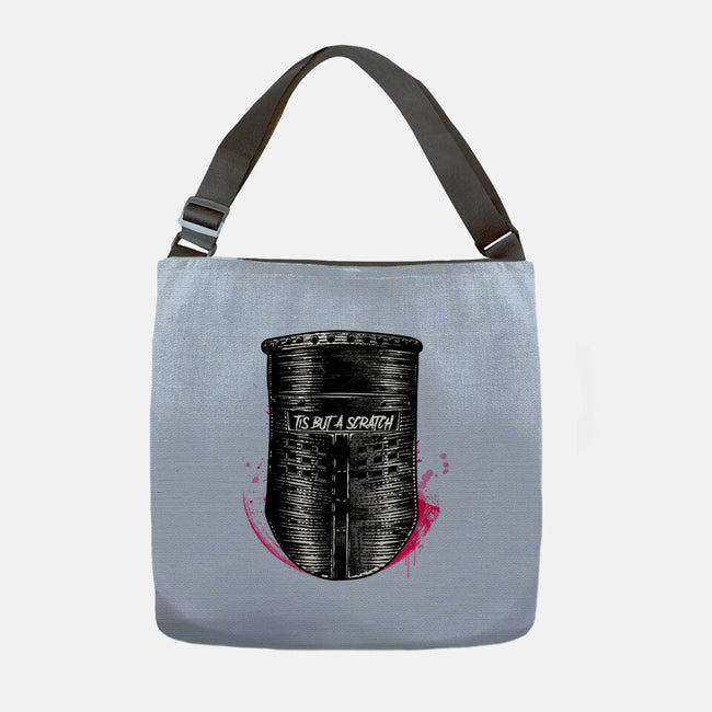 But A Scratch Helmet-None-Adjustable Tote-Bag-rocketman_art