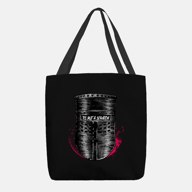 But A Scratch Helmet-None-Basic Tote-Bag-rocketman_art