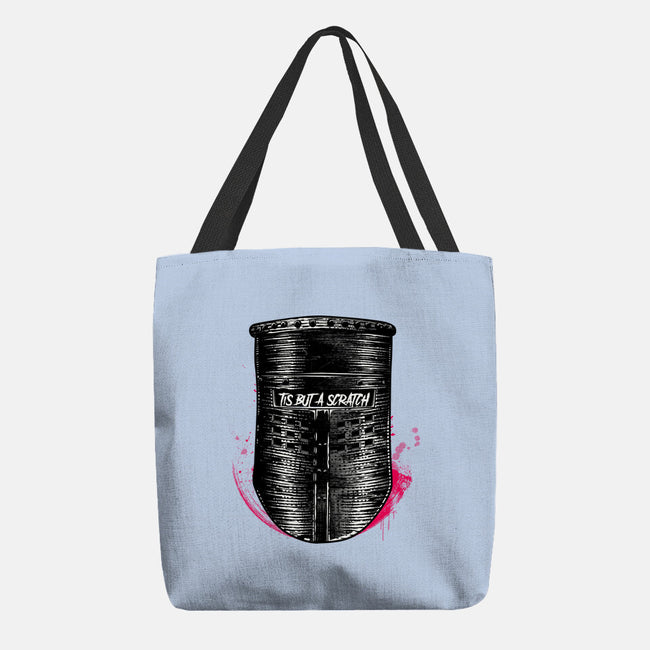 But A Scratch Helmet-None-Basic Tote-Bag-rocketman_art