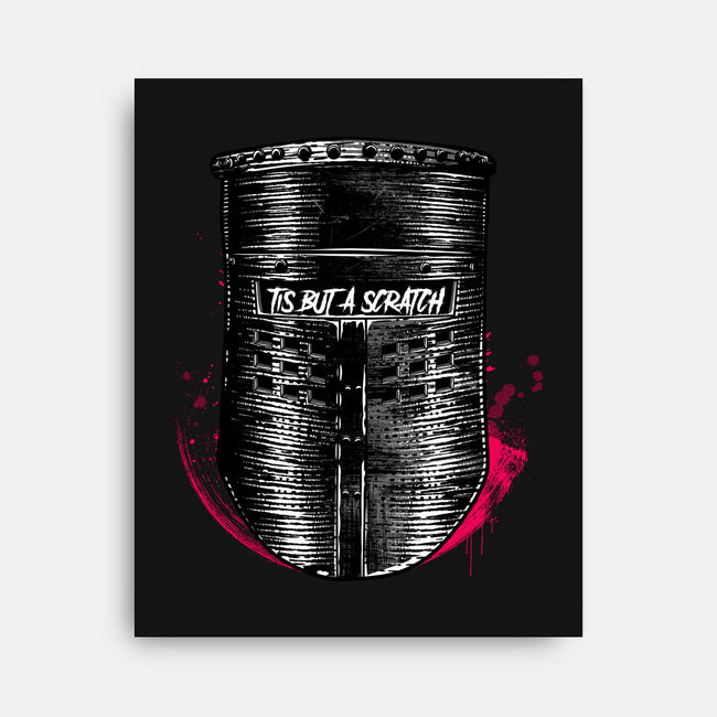 But A Scratch Helmet-None-Stretched-Canvas-rocketman_art
