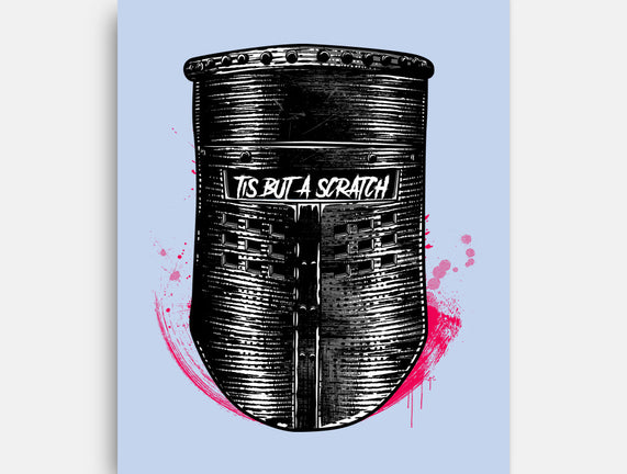 But A Scratch Helmet