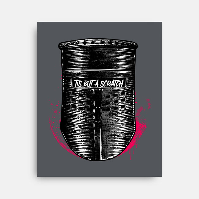 But A Scratch Helmet-None-Stretched-Canvas-rocketman_art